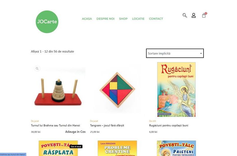 Creare Site | Landing Page | Magazin Online | Content | Copywriting