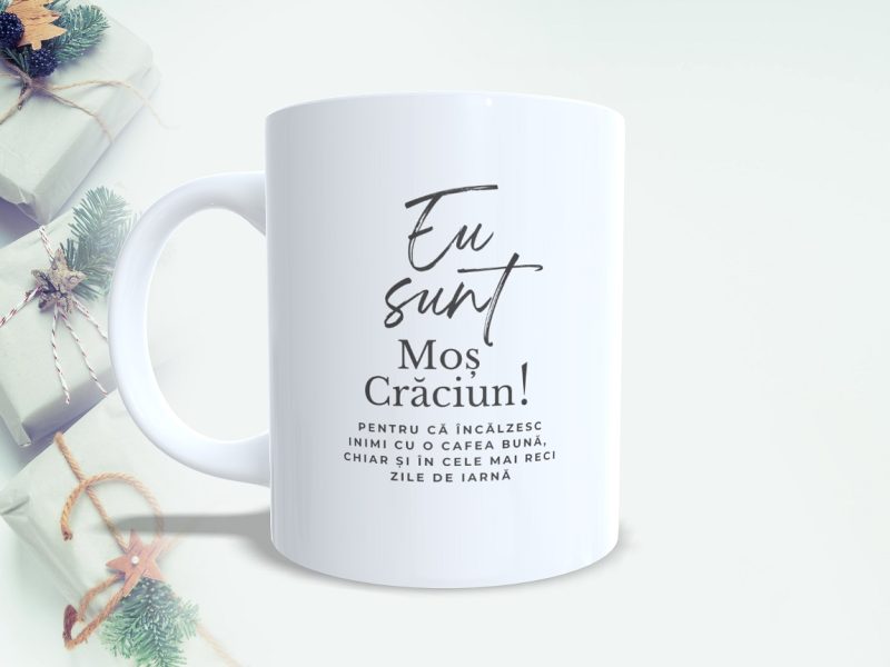 Cadou Cana Craciun Barista SPB