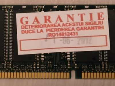 Memorie RAM DDR1 Desktop 256MB PC2100U 266MHz