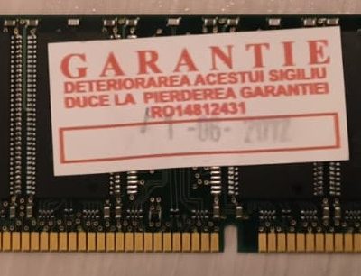Memorie RAM DDR1 Desktop 256MB PC2100U 266MHz