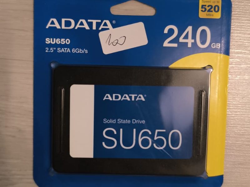 Solid State Drive (SSD) ADATA Ultimate SU650 240GB 2.5" SATA III 520MB/s Sigilat