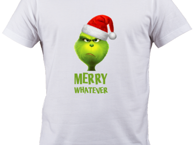 Tricou Craciun Grinch ideal Cadou